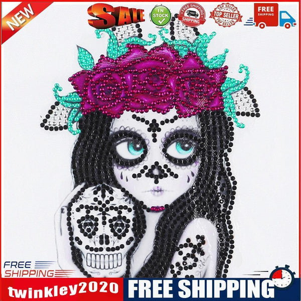 5D DIY Special-shaped Diamond Painting Cross Stitch Craft (H117 Beauty)