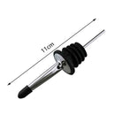 Steel Tapered Liquor Pourer Wine oil Bottle Stopper pour Spout T0G7