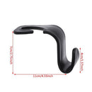 Bag Holder Portable Cloth Hanger Car Seat Back Hooks Auto Headrest ABS Plastic