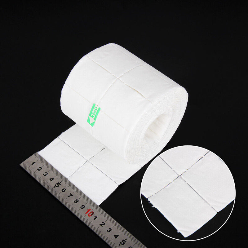 500pcs Nail Wipe Cotton Pads Nail Manicure Polish Remover Cleaner Paper