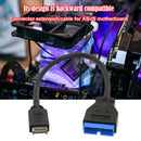 USB 3.1 Front Panel Header to USB 3.0 20Pin Extension Cable for ASUS Motherboard