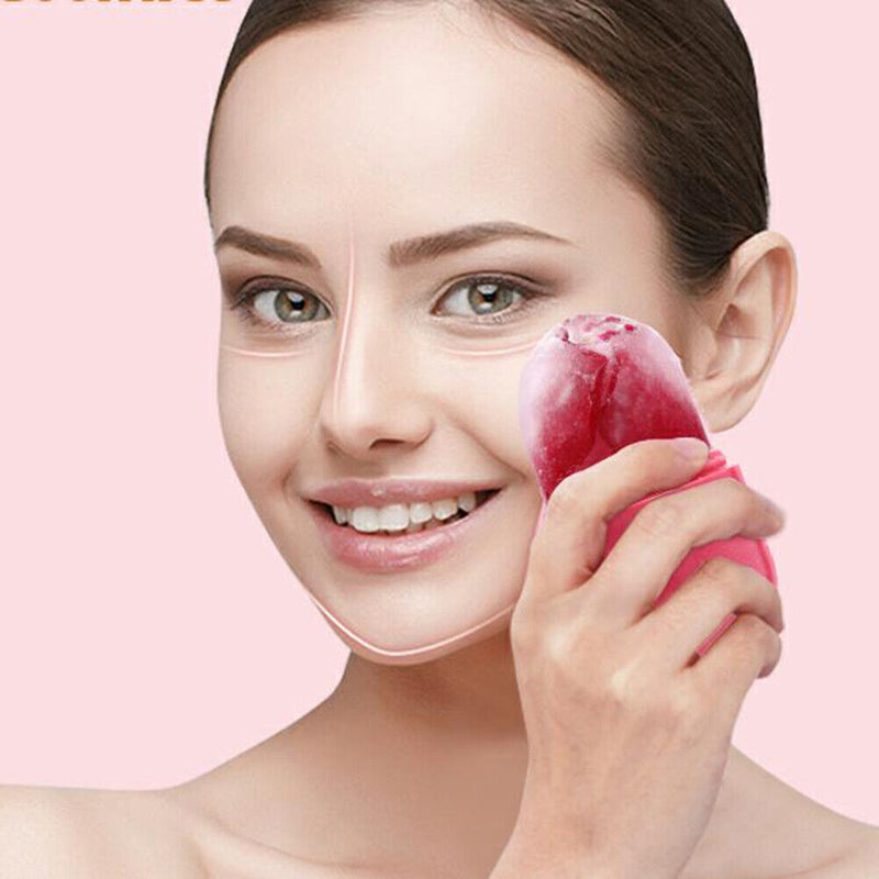 Facial Lifting Roller Mold Ice Cube Trays Face Massager Remove Fine Lines Acne