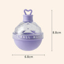 #A Silicone Ice Cube Mold Ice Cube Trays Food Grade Round Ball Ice Maker Moulds