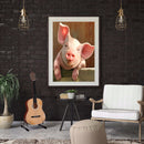 40x50cm Pig Painting By Numbers DIY Canvas Wall Picture Hand Painted Home Dec