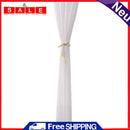 Europe Solid White Yarn Curtain Window Tulle Curtains for Living Room Kitchen Modern