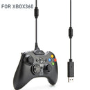 Adapter USB Charging Cable Power Supply Cord Gamepad Charger Wire for XBox 360