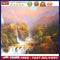 Mountain Castle Frameless Picture Oil Paint By Numbers Hand Painted Picture