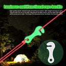 Windproof Cord Fixing Buckle Canopy Rope Tensioner Stopper Camping Accessor
