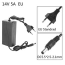 100V-240V AC to DC 14V 5A Power Supply Adapter Converter 5.5*2.5-2.1mm