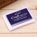 Inkpad DIY Home Stamp Ink Pad Scrapbooking Printing Stationery(Purple)