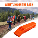 Outdoor Camping Survival Loud Whistle Sports Match Dual Band Whistle (5pcs)