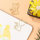 Lovely Bookmark Folder Shaped Clips Creative Animal Shape Bookmarks Paper Clip