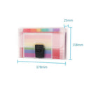 School Plastic Expanding Document Bag File Folder 13 Pockets Paper Organizer