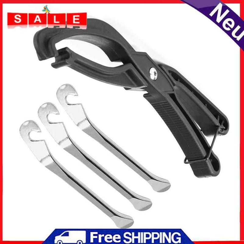 Bicycle Rim Tire Pliers Tire Pry Bars Set Bike Tyre Repair Tools Remover Clips