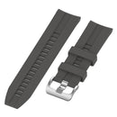 22mm Silicone Wrist Strap Band w/Buckle for Amazfit GTR 47mm (Dark Grey) Newly