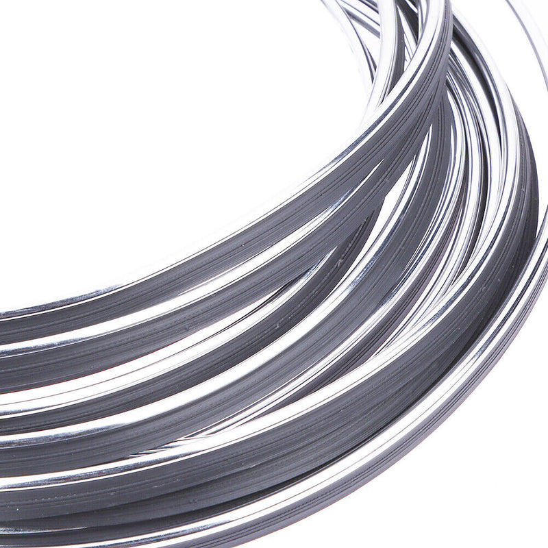 5M DIY Car Interior Exterio Retrofit Decorative Flexible Strip (Silvery)