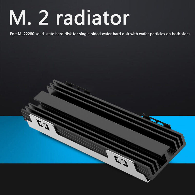 Heatsink Cooler for M.2 2230 2280 NGFF NVME SSD Solid State Hard Disk Radiator