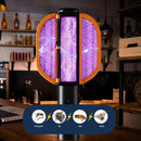 Electric Fly Swatter Insulation Protection Net & Foldable (Black Orange) Newly