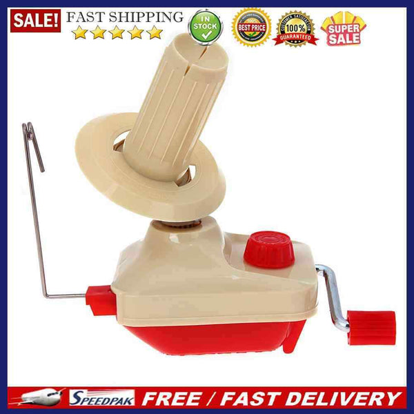 Handheld Yarn Fiber String Ball Wool Winder Holder String Winding Machine