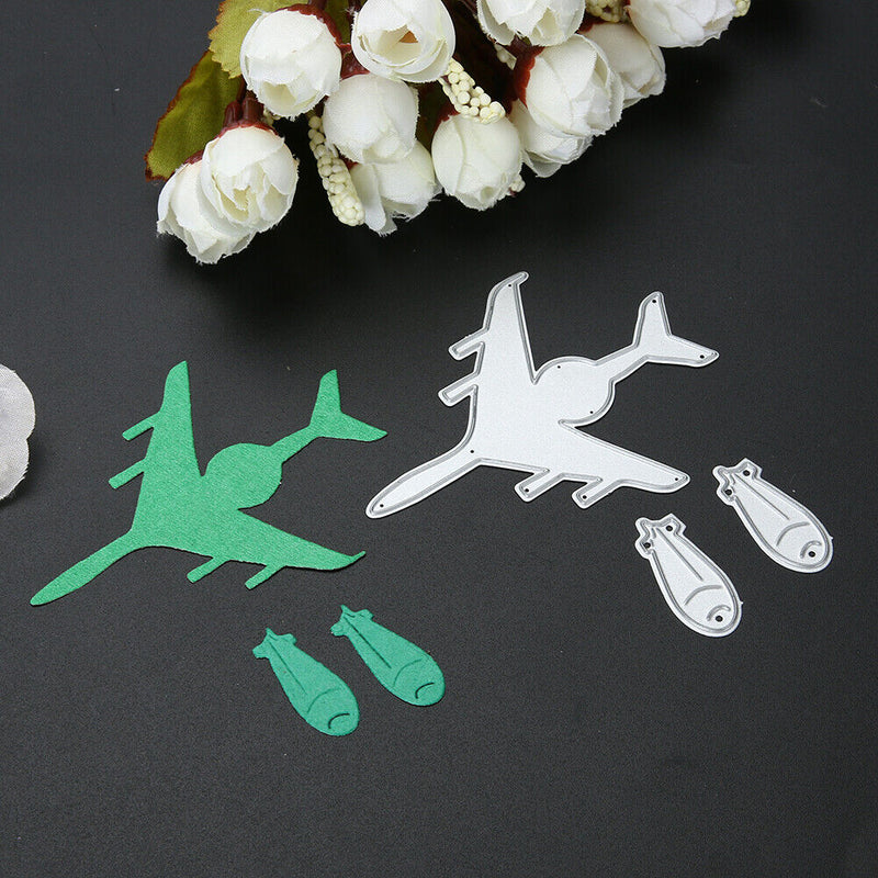 Fighter Plane Tool Set DIY Handmade Stencils Album Decor Cutting s