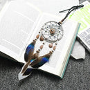 Mirror Ornament Pendant Chic Feather  Handcraft  Car Interior Dream Catcher