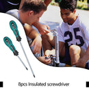 8pcs Multi-function Insulated Screwdriver Set Electrician Multi-Bits Tools Newly