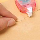 Office Supplies Glue Tape Dispenser Dots Stick Roller Double Sided Adhesive