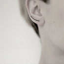 Unique Minimalist Jewelry Women Ear Stud Copper Line Simple U Earrings Geometry