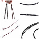 Black Archery Accessories 57'' Length Replacement Bowstring Long Bow 12 Strand