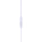 3.5mm In-ear Wired MIC Headphone Phone Universal Music Earphone(White) Newly