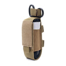 Tourniquet Bag Nylon Flashlight Holster Molle Pouch for Outdoor (Camel) Newly