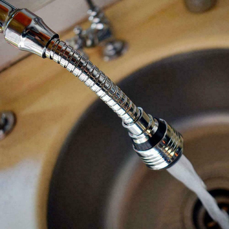 360 Degree Adjustment Kitchen Faucets Extensions Tube Tap Water Filter J9W1