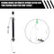 Fishing Hooks Automatic Spring Catch Ejection Jigging Head Fish Lure Tackles