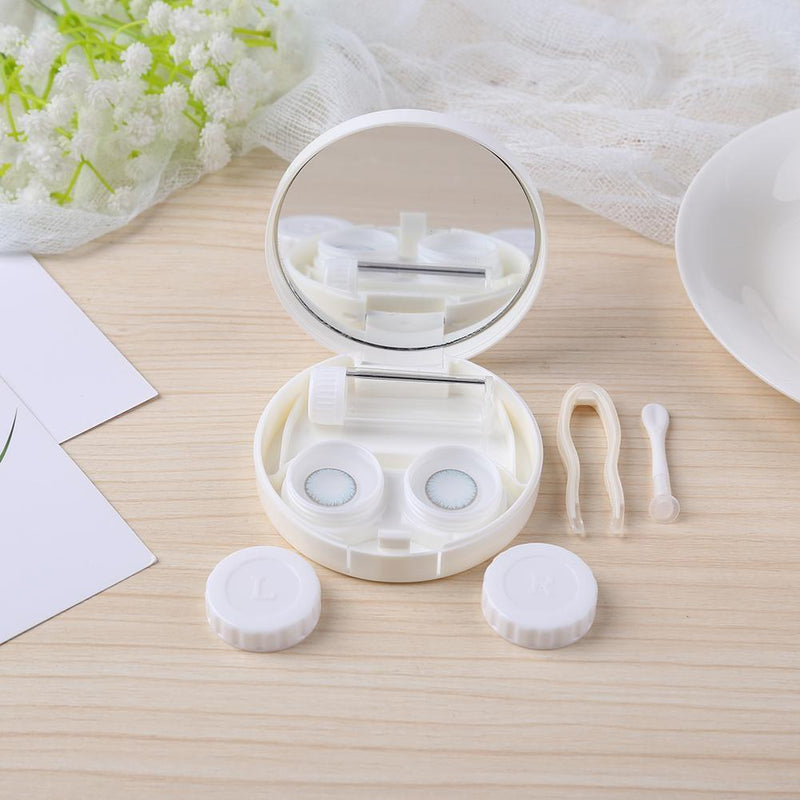 Contact Lens Case Unique Storage Travel Portable Holder Boxes Travel Kit