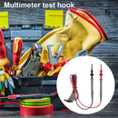 2pcs Test Hook 4mm Banana Jack Telescopic Flexible Probe High Current Hand Tools