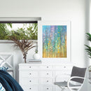 Oil Paint By Numbers Long Stemmed Flowers Hand Painted Drawing DIY Set No Frame