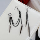 Fashion Party Rock Drop Hip Hop Ear Hook Punk Earrings Ear Clip Ear Stud Rivet