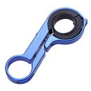 10cm Bicycle Light Holder Bike Handlebar Extender Lamp Phone Stand(Blue) Newly