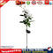 IP65 Waterproof Solar Powered 3 LED Rose Light Garden Ground Lamp (White) Newly