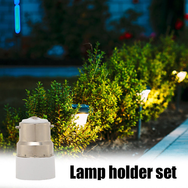 Adjustable Screw B22 to E14 Lamp Holder LED Light Adapter Converter (1pc)