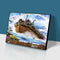 HANGANG 5D Diamond Painting by Numbers Kit, Diamond Animal Series, Square, Ku