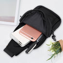Men Chest Bag Sling Crossbody Bags Zipper Phone Purse Oxford Waterproof for Male