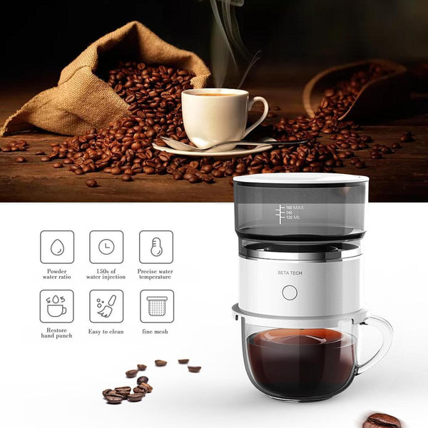 All-in-One Portable Coffee Maker Espresso Home Office Hand Brew Coffee Machine,`