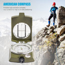 Portable Glowing Compass, Camping, Hiking, Boating, Survival, Navigati