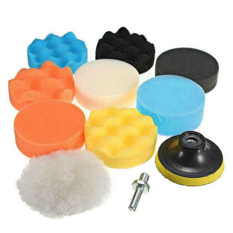 Car Buffing Pads Polishing Sponge Buffer Waxing Foam U Polisher K For Drill L1I7
