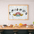 Handmade Letter Friend 5D DIY Full Round Drill Drawing Kit Diamond Painting