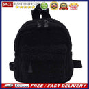 Children Casual Plush Solid Color Backpack Cute Shoulder Bag Handbags Rucksack