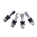 4pcs Car Auto Stainless Steel Clamp-in Tubeless Tyre Tire Wheel Valves