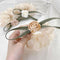 Elastic Organza Camellia Braiding Tool Headwear Hair Band Hair Ring Hair Rope