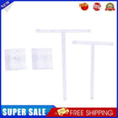 2pcs/set Glass Earrings Jewelry Organizer Display Rack Stand Holder